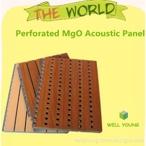 high quality perforated mgo acoustic panel